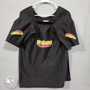 Katana Titan Authentic IPF Approved Sleeve Powerlifting Shirt Men's Medium Black